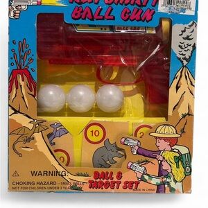 Vintage 1995 Manley Toys Automatic Ball Gun & Target Set - NIB